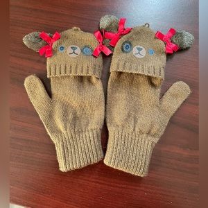 Fingerless gloves/ mittens one size fits most (intended for ages 14 and …